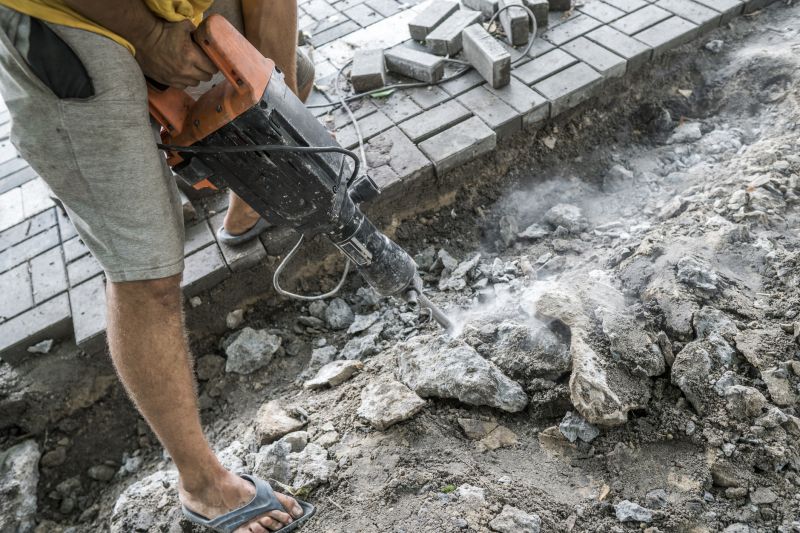 Rock Hardscaping Installation