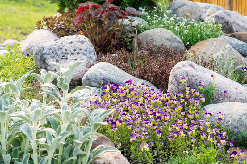 Rock Hardscaping Installation