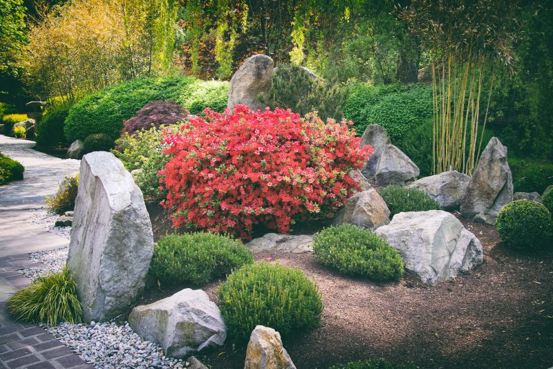 Rock Hardscaping Installation