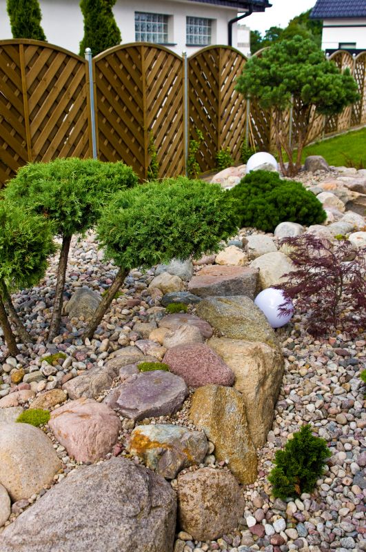 Rock Hardscaping Installation