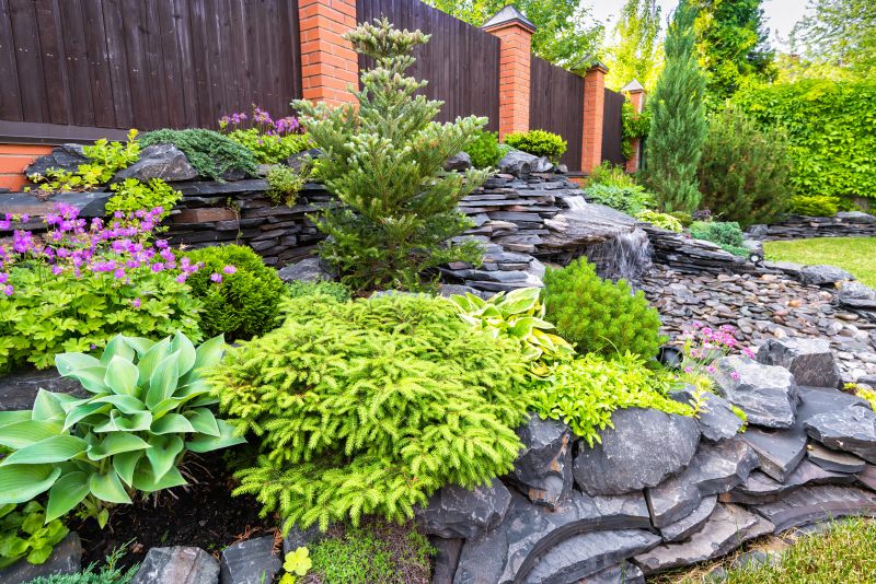 Rock Hardscaping Installation
