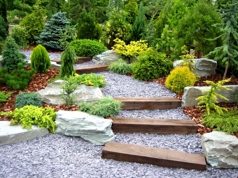 Rock Hardscaping Installation
